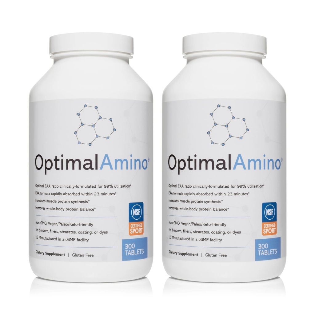 OptimalAmino tablete Fitness Bundle (600 Count) 