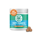 Doggie Dailies Puppy Probiotic, Probiotiki za kužke z digestivnimi encimi, spodbuja prebavno zdravje, podpira imunski sistem in splošni razvoj (Pumpkin) 120 mehkih žvečil