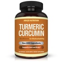 Arazo Nutrition Kurkumin z BioPerine 1300mg s črnim poprom - Skupna podpora Nutritional Supplements - 100% Herbal Tumeric Root kapsule