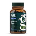 Gaia Herbs Valerian Root - Naravna podpora za spanje za naravni mir, da bi pomagali sprostitev za pripravo na spanje - z organskim Valerian Root Extract - 60 Vegan tekoče Phyto-Capsules (30-dnevno oskrbo)