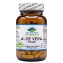 Čisti gorski botaniki Aloe Vera Plus kapsule. 200:1 ekstrakt. Kosher organsko posušen Aloe Vera Gel, Marshmallow koren, spolzka Elm