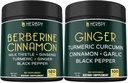 Bundel 7in1 Berberine HCl & 5in1 Ginger dodatek - Podpora Imunsko, Prebava in zdravje srca