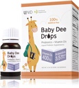 BabyDee kapljice probiotiki (3.5 milijard CFU) + vitamin D3 (400 i.e.) 