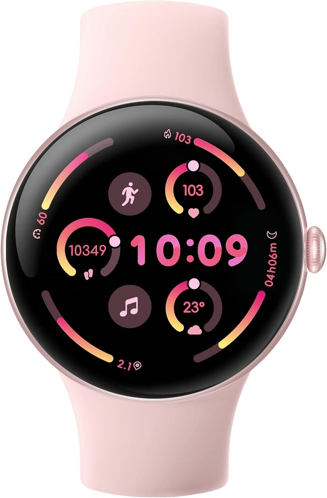 Smart Watch za ženske moške [1,43' AMOLED Display], Health/Speep/Stress/Fitness Tracker, Bluetooth Call, 7-dnevna baterija, 220+ Watch Faces, 100+ Načini vadbe, 3ATM Waterproof Smartwatch za Android iOS