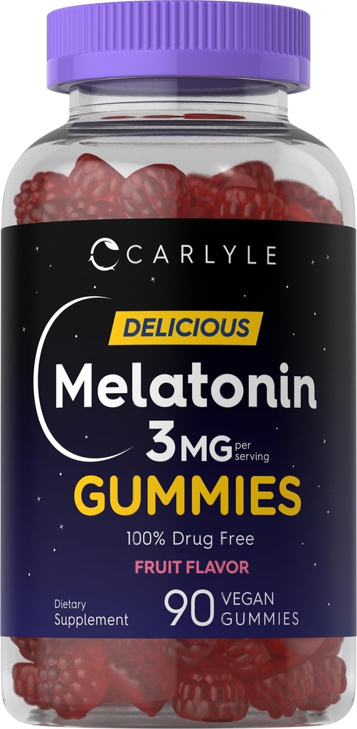 Carlyle Melatonin Gumies 3mg 