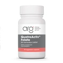 Alergija Raziskovalna skupina QuatreActiv Folate dodatek - metilfolat, 5-MTHF, Metilacija Podpora, Quatrefolic, Vegetarijanske kapsule - 90 Število