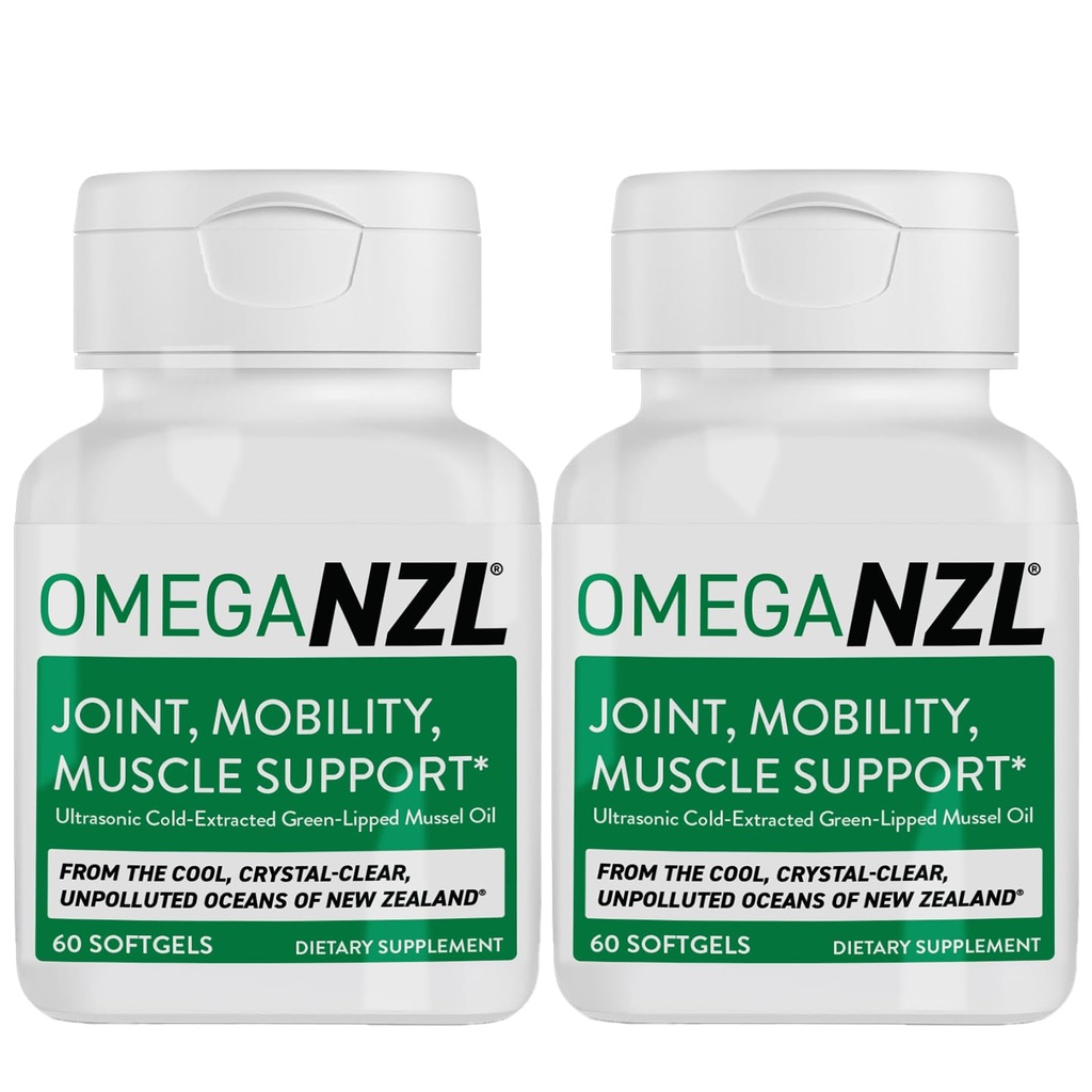 Original Omega-3 Skupna podpora dodatek, Najboljši naravni mišice Relief, Zeleno lisasto olje, 120 Softgels, Brez ribjega pookusa
