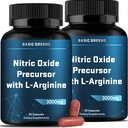 L-arginin 3000mg dušikov oksid dopolnilo za moške in ženske – ne-GMO Veganske kapsule z peso korena za kroženje, vzdržljivost, energijo, Stamina, Performance and Workout Podpora – 90 Caps