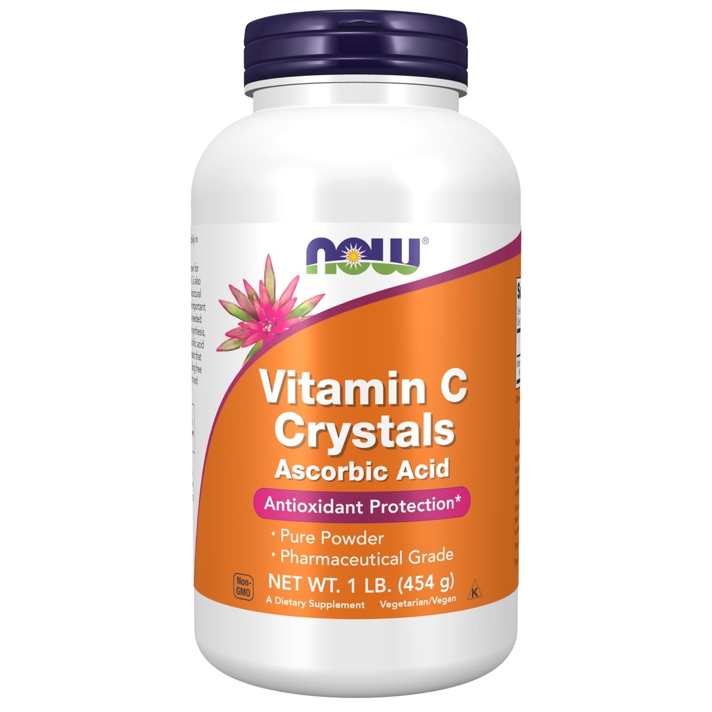 Zdaj dopolnila, Vitamin C kristali (Askorbinska kislina), Antioksidant zaščita*, 1-pound