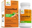 Terry Seveda CuraMed 750mg - Antioksidant dodatek za zdravje možganov in srca - prehranska dopolnila z visoko potentno kurkumin kompleks - ledvice, jeter in imunskega zdravja podpora - 90 Softgels