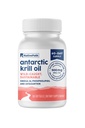 NativePath Antarktika Krill Oil - Wild-Caught Omega 3 Krill Oil 500mg Mehkužci z EPA, DHA in Astaksantin - Dodatek za skupno, srce, možgane in imuniteto - 60 ct - Brez ribjega pookusa