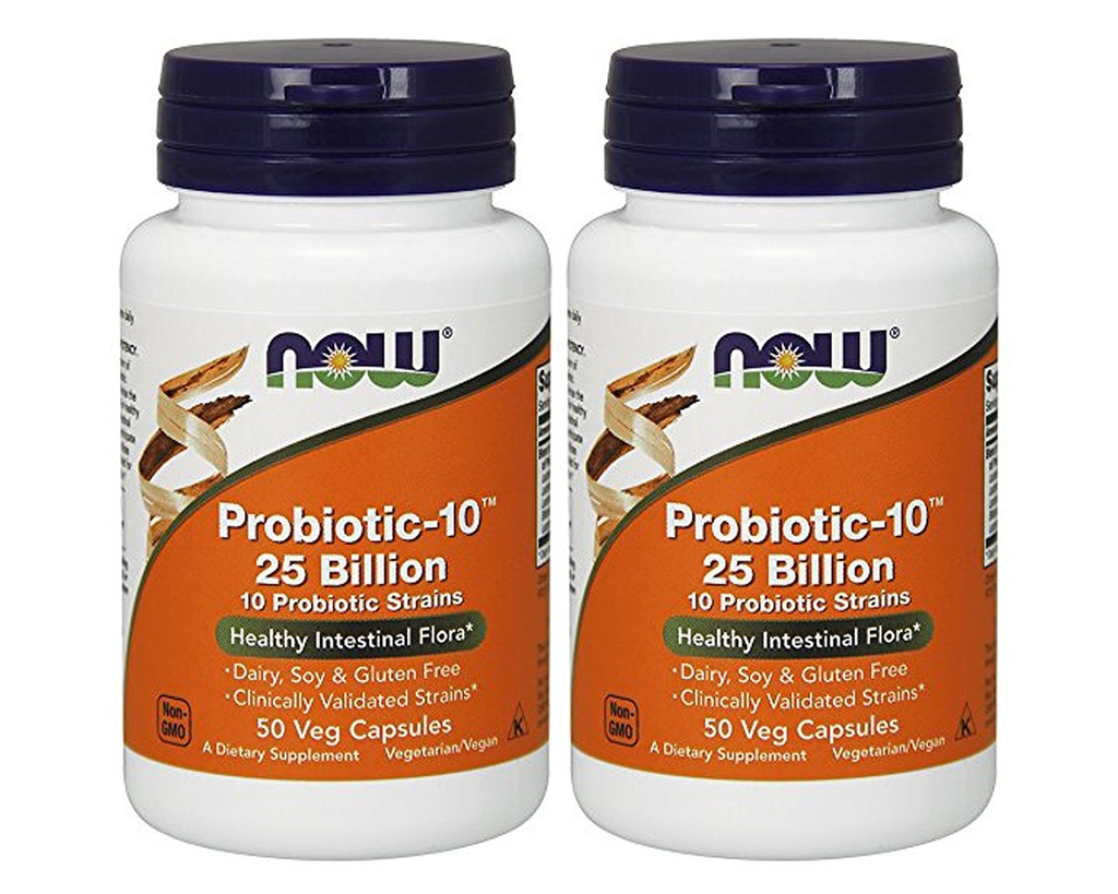 Zdaj Foods Probiotic-10 25 milijard 50Vcaps (2 steklenice)