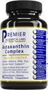 Premier Research Labs Premier Astaksantin Complex - dodatki za astaksantin, astaksantin 4 mg na kapsulo, pridobljen iz alg, antioksidantna podpora za ženske in moške - 60 vegetarijanskih kapsul