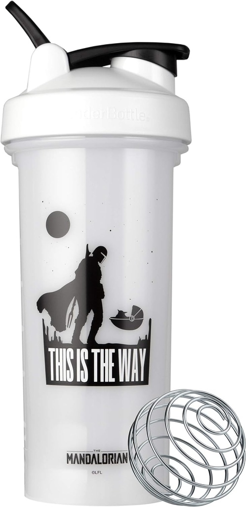 BlenderBottle Star Wars Shaker Steklenička Pro serija kot nalašč za proteinske pretrese in pred vadbo, 28-Ounce, To je pot