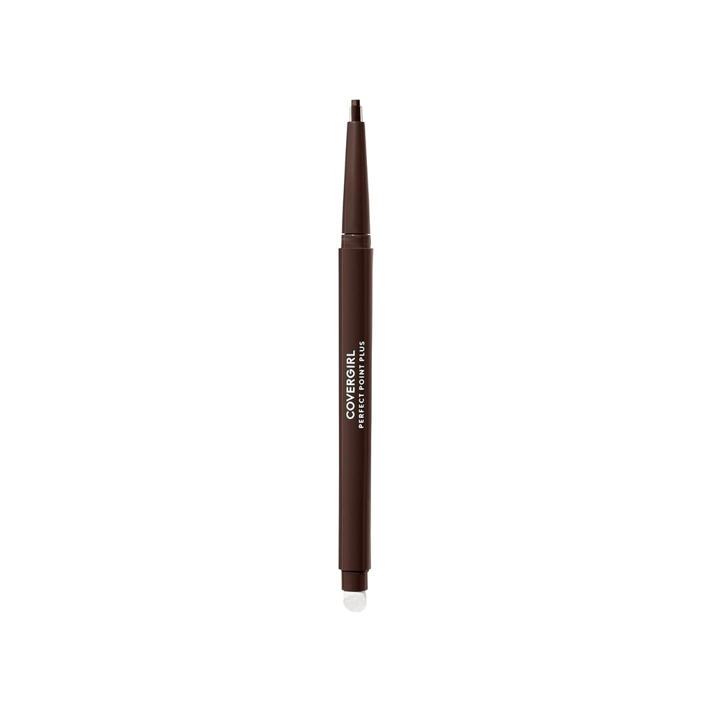 CoverGirl Perfect Point Plus Eyeliner Pencil, Espresso, Dolgotrajno, Vsestransko Brown Eyeliner, Soft Smrdging Nasvet, Ni potrebno ostrenje, Paket 1