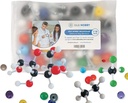 Old Nobby 118-Piece dopolnilna kemija molekularni model komplet - zgraditi 3D strukture za študij, poučevanje in uporabo laboratorija - Trajni Atoms in obveznice, Enostavna montaža s prenosljivim shranjevanjem primera