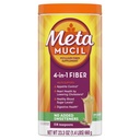 Metamucil Fiber, 4-v-1 Psylium Fiber dodatek, sladkor brez prahu, nearomatizirana pijača, 114 Servisi (Packaging May Vary)