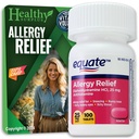 Healthy Surplus® Vital Volume Nasveti Kartica & Equate Alergy Relief Difenhidramin HCL, 25 mg 100 Tablete paket
