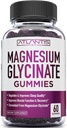 Atlantis Nutrition Magnezij Glycinate Gummies 700mg – Vegan Magnezijev Glicinat za otroke in odrasle – Mišična podpora in okrepljen spanec - Okusen grozdni okus - za celotno družino - 60 Count