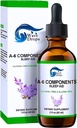 "Sleep Aid spusti posebno Formulo z Valerian Root, Melatonin, Kamilica, Lavender, Rhodiola Rose, in Vitamin B6 Podpora za spanje
