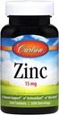 Carlson Labs cink, 15 mg, 250 tablet