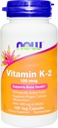 NOW Foods Vitamin K-2,100mcg, 100 kap (Pack z 2)