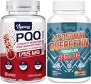 Birsppy Vigorizar francoski pomorski pine Bark ekstrakt z dvojno dostavo + 1600 MG liposomski Quercetin Phytosome