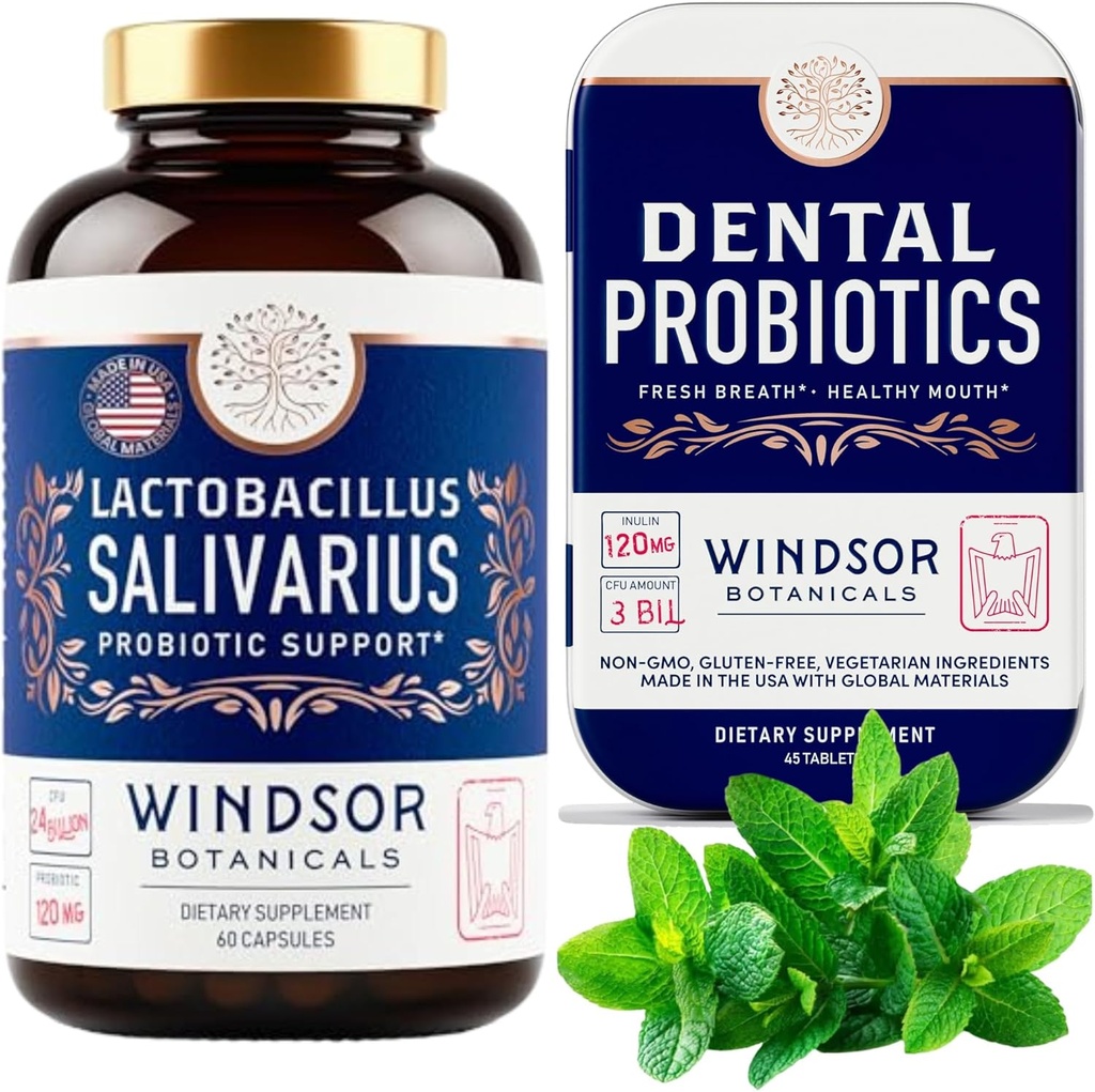 ZINDOR BOTANIKALA Lactobacillus Salivarius probiotik in zobni probiotiki ustno zdravje