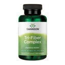 Swanson Tri-Fiber Complex - Prebavni zdravstveni dodatek izdelan s Psylium, Oat Bran, & Apple pektin - (100 kapsul)