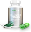 Povečajte koncentracijo, spomin in energijo s Premium Selen + Spirulina - Premium Antioksidant dodatek za delovanje možganov - 60 dnevna dobava (60 kapsul) - (1-Pack)
