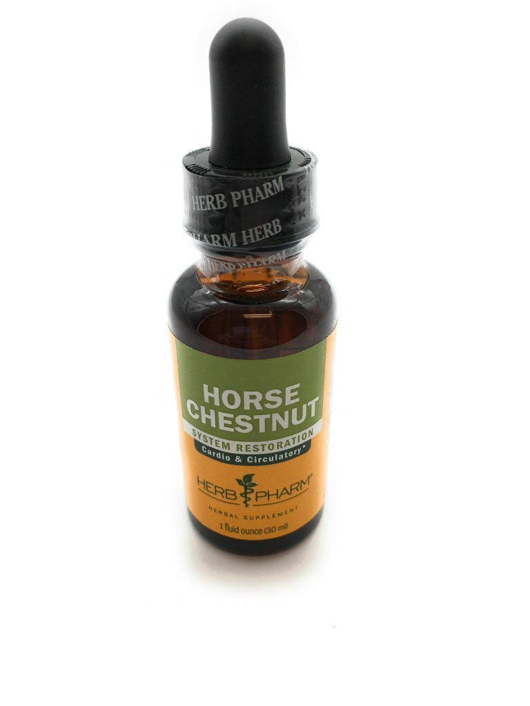 Herb Pharm tekoči ekstrakt za zdrave vene in kroženje, konjski kostanj, 1 Fl Oz