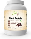 Zen Dodatki - Rastlinski proteini-Chocolate 510G 1.1LB Powder - 23 gramov beljakovin na serviranje - vegan, nizko neto ogljikovih hidratov, nemaščobne, brez glutena, brez laktoze, brez dodanega sladkorja, brez soje, Kosher, Non-GMO