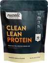 Nuzest - Pea Protein Powder - Čisti lean Protein, Premium Vegan Plant Based Protein Powder, Mlečni brez glutena, GSO-free Protein Shake, Gladka Vanilla, 8,8 oz