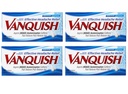Vanquish Dodatna moč bolečina Reliever Caplets, 4 Število