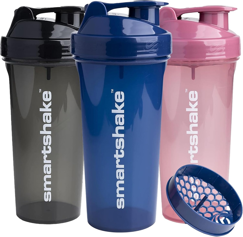 Smartshake Glossy 3-Pack Lite Protein Shaker steklenica 800 ml 