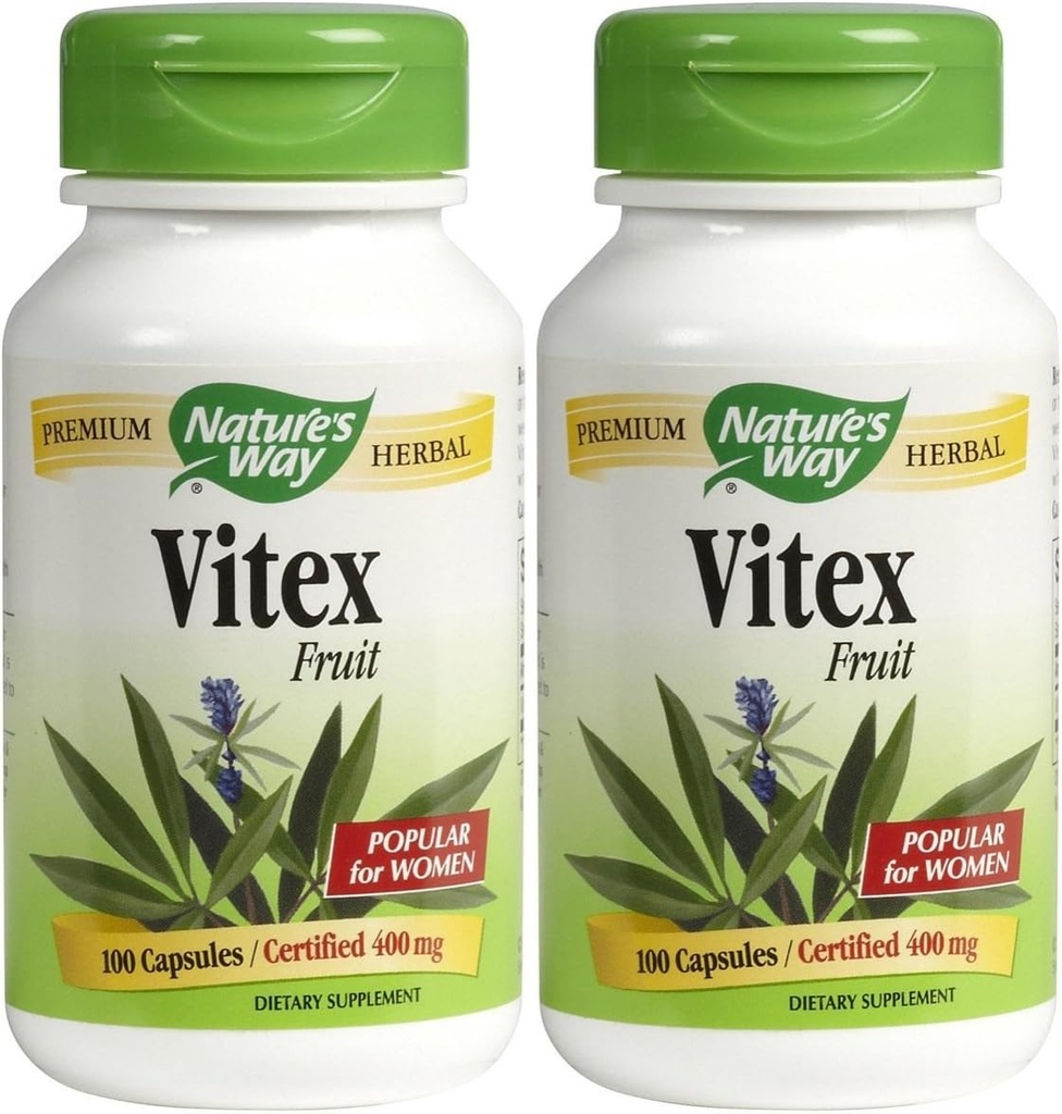Naravne poti Vitex (Chaste Tree) Caps, 2 sk