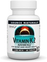 Vir Naturals Vitamin K2 Prednosti, za zdravje kosti in srca*, 2200 μg - 60 tablet