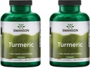 Swanson Premium Brand Kurkuma Cel korenski prašek 720 mg, 240 Kapsule-2 Število,