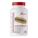 Metabolična prehrana Ashwagandha 2200mg Izdelano z organskim prahom Ashwagandha in ekstraktom črnega popra, 90 Veganov kapus