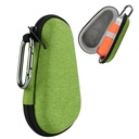 Beautyflier Asthma Inhaler Travel Case, Prenosni Zipper Primer za inhaler z Clip-On karabiner, EVA Travel Handy zaščitni imetnik za odrasle in otroke, Inhaler ni vključen (4IN, Zelena)