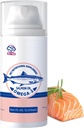 Olje divjih lososov za majhne pse in mačke -3X Omega 3 Podpora za kožo in plašč - Koncentrirana emulgirana hrana za hišne živali - Naravni EPA + DHA Maščobne kisline za skupno delovanje, Imuno & zdravje srca