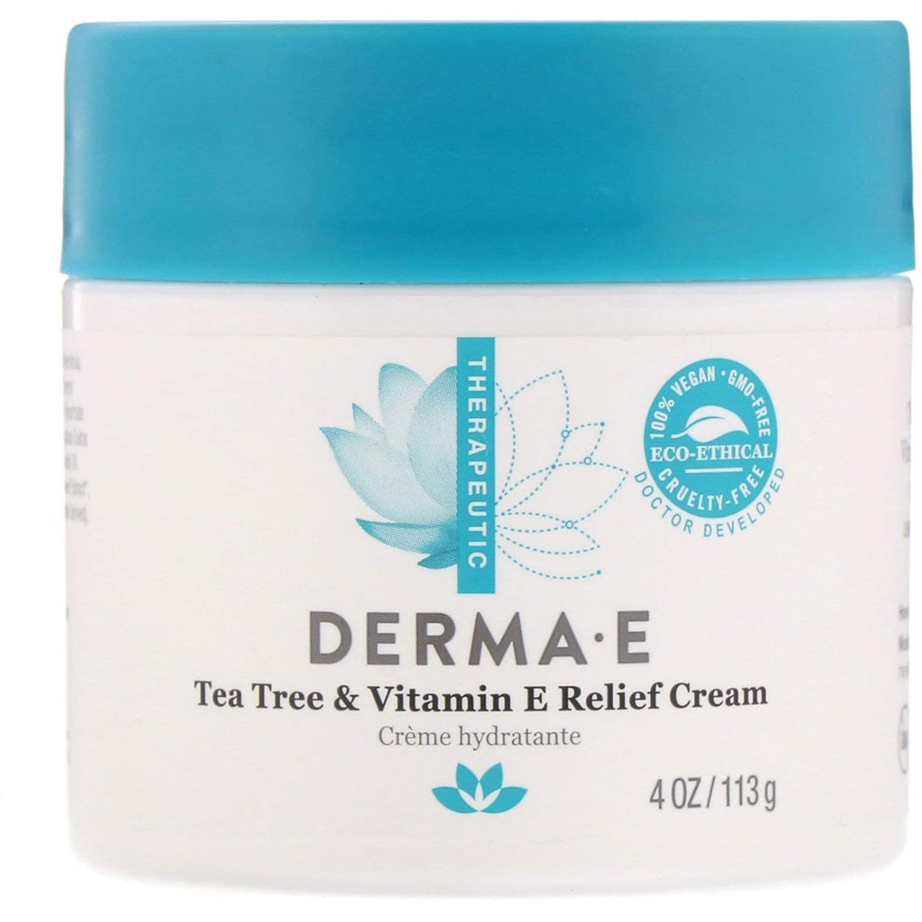 Derma E Tea Tree in vitamin E Relief Cream, pakiranje po 2