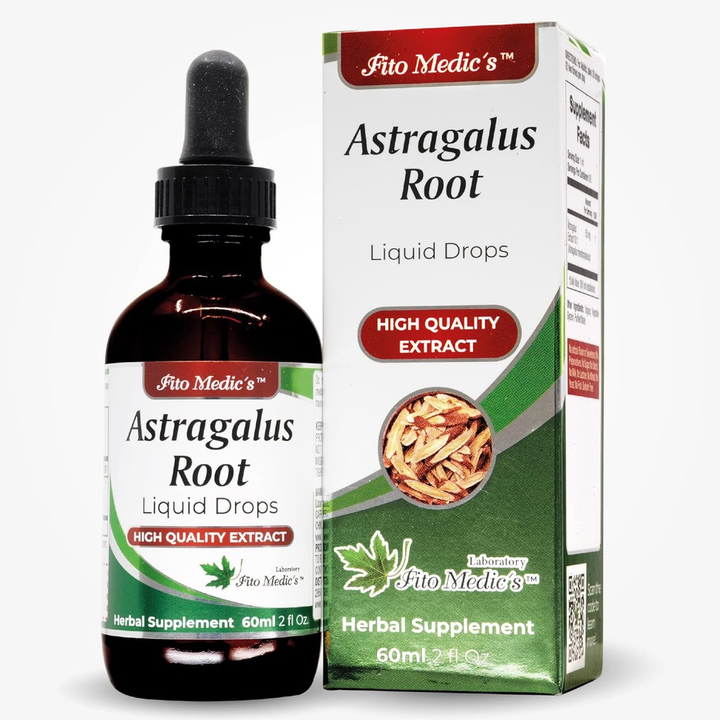 FITO MEDIC'S Lab - Astragalus Extract-Promotes Splošno zdravje, iz - Astragalus Root - Ultra visoka absorpcija, brez alkohola.