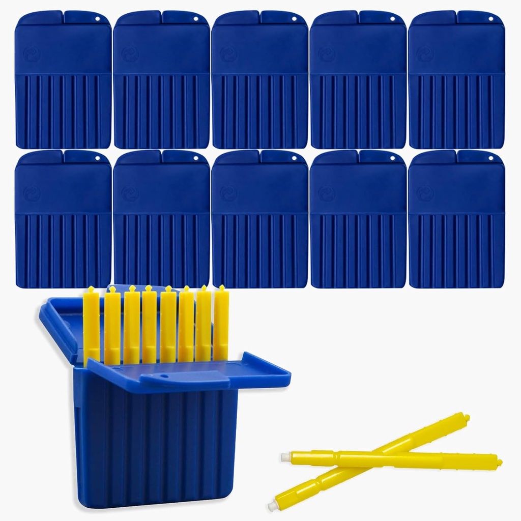 (80 Pcs) Starkey cule Clear Aid Wax Guards Filtri, Starkey Wax Guards za slušne aparate Filtrirni pribor, pripomočki za slušno pomoč Čistilni komplet, nadomestni deli za ušesa Čistilno orodje(10 paketov)