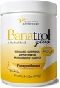 Medtrition Banatrol® Naravna antidiareja s prebiotiki, Relief iz kronične diareje, IBS, Ponavljajoča driska, Klinično podprta medicinska hrana, Nekonstipativni 90 Servinga (Pineapple)
