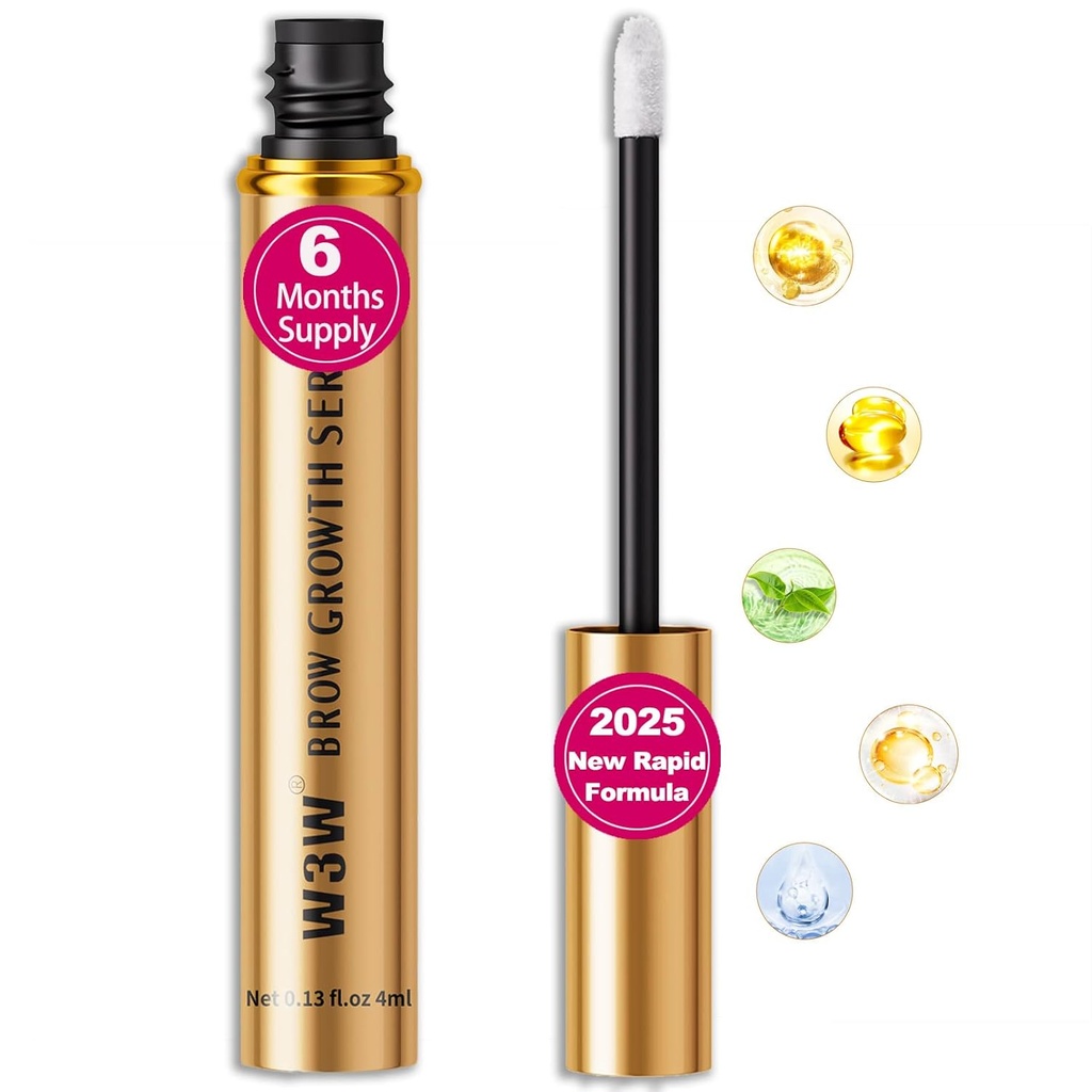 Serum rasti obrvi,2025 Nadgrajena ,Rapid eyebrow rastni serum za močnejše, bolj zdrave obrvi (nadgrajena brow Surem)