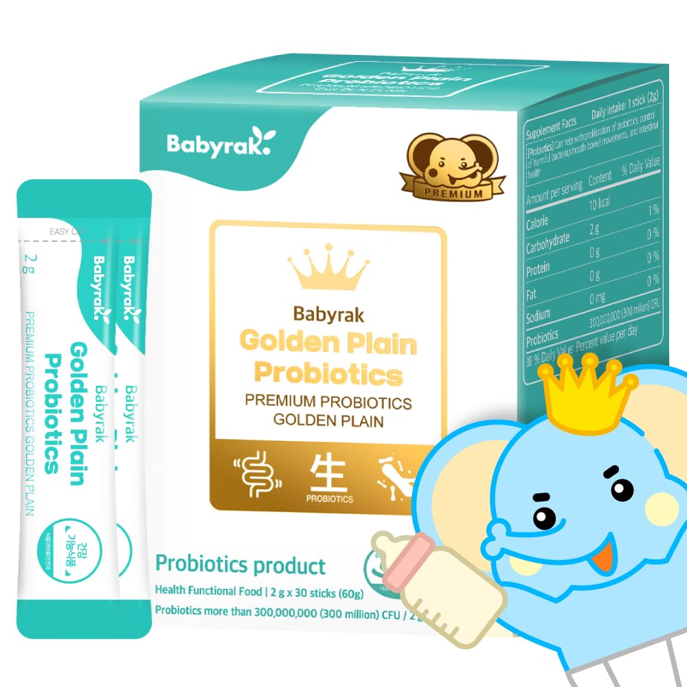 Golden Plain Probiotics I Prebiotiki in probiotiki I brez umetnih arom I brez sladil I 30 palice