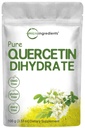 Pure Quercetin Dihidrat v prahu, Quercetin 500mg na postrežbo, 100 Grams, Najbolj biorazpoložljiva stopnja in polnilo brezplačno, močan antioksidant podpira energijo, imunski sistem, Ni GSO in Vegan