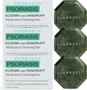 Dermabon 2% Psoriaza premogovega katrana Pranje in ekcema Bar Milo (3 pakiranje) 