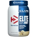 Dymatize Elite 100% Whey Protein Powder, L-Leucin, Hitra absorpcija in hitro prebavljanje za optimalno okrevanje mišic, Gourmet Vanilla, 32 Oz